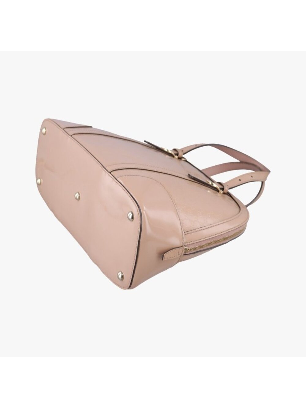 Gucci Micro Guccissima Beige Patent - Picture 4 of 16